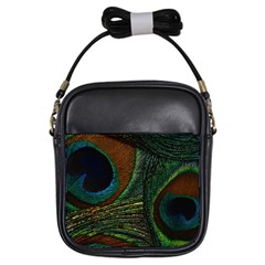 Peacock Feathers, Feathers, Peacock Nice Girls Sling Bag by nateshop