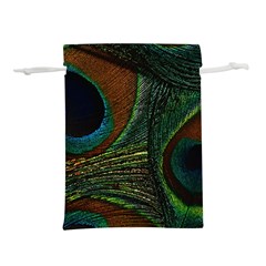 Peacock Feathers, Feathers, Peacock Nice Lightweight Drawstring Pouch (l)