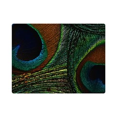 Peacock Feathers, Feathers, Peacock Nice Premium Plush Fleece Blanket (mini) by nateshop