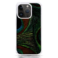 Peacock Feathers, Feathers, Peacock Nice Iphone 14 Pro Tpu Uv Print Case by nateshop