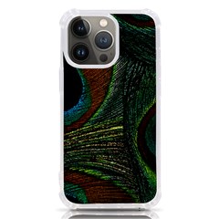 Peacock Feathers, Feathers, Peacock Nice Iphone 13 Pro Tpu Uv Print Case by nateshop