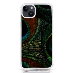 Peacock Feathers, Feathers, Peacock Nice Iphone 14 Plus Tpu Uv Print Case by nateshop