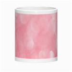 Pink Glitter Background Morph Mug Center