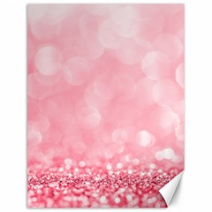 Pink Glitter Background Canvas 12  X 16  by nateshop