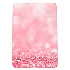 Pink Glitter Background Removable Flap Cover (l)