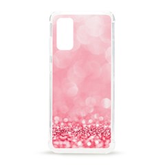 Pink Glitter Background Samsung Galaxy S20 6 2 Inch Tpu Uv Case by nateshop