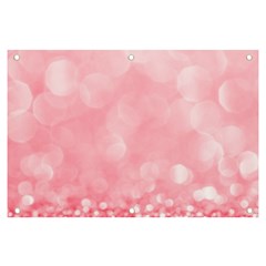 Pink Glitter Background Banner And Sign 6  X 4  by nateshop