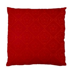 Red Chinese Background Chinese Patterns, Chinese Standard Cushion Case (two Sides)