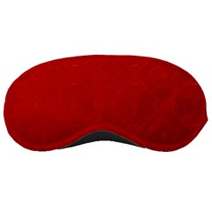 Red Chinese Background Chinese Patterns, Chinese Sleep Mask by nateshop