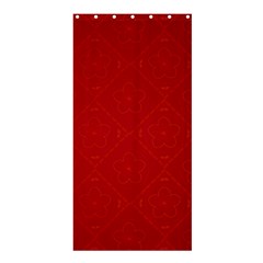 Red Chinese Background Chinese Patterns, Chinese Shower Curtain 36  X 72  (stall)  by nateshop