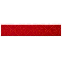 Red Chinese Background Chinese Patterns, Chinese Large Premium Plush Fleece Scarf  by nateshop