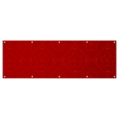 Red Chinese Background Chinese Patterns, Chinese Banner And Sign 12  X 4  by nateshop