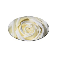 White Roses Flowers Plant Romance Blossom Bloom Nature Flora Petals Sticker Oval (100 Pack) by Proyonanggan