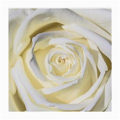 White Roses Flowers Plant Romance Blossom Bloom Nature Flora Petals Medium Glasses Cloth (2 Sides) by Proyonanggan