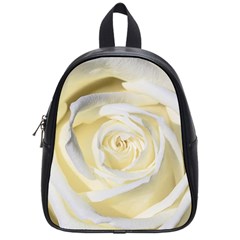 White Roses Flowers Plant Romance Blossom Bloom Nature Flora Petals School Bag (small) by Proyonanggan