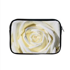 White Roses Flowers Plant Romance Blossom Bloom Nature Flora Petals Apple Macbook Pro 15  Zipper Case by Proyonanggan