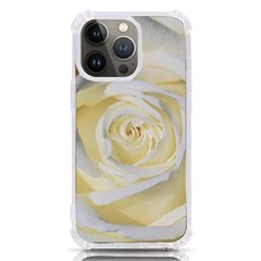 White Roses Flowers Plant Romance Blossom Bloom Nature Flora Petals Iphone 13 Pro Tpu Uv Print Case by Proyonanggan