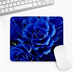 Blue Roses Flowers Plant Romance Blossom Bloom Nature Flora Petals Large Mousepad Front