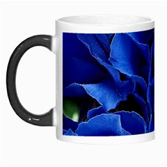 Blue Roses Flowers Plant Romance Blossom Bloom Nature Flora Petals Morph Mug by Proyonanggan