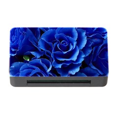 Blue Roses Flowers Plant Romance Blossom Bloom Nature Flora Petals Memory Card Reader With Cf by Proyonanggan