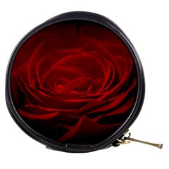 Rose Red Rose Red Flower Petals Waves Glow Mini Makeup Bag by Proyonanggan