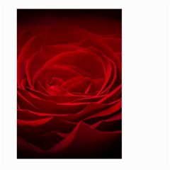 Rose Red Rose Red Flower Petals Waves Glow Large Garden Flag (two Sides) by Proyonanggan