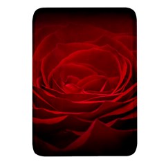 Rose Red Rose Red Flower Petals Waves Glow Rectangular Glass Fridge Magnet (4 Pack) by Proyonanggan