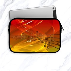 Music Notes Melody Note Sound Apple Ipad Mini Zipper Cases by Proyonanggan