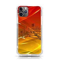 Music Notes Melody Note Sound Iphone 11 Pro 5 8 Inch Tpu Uv Print Case by Proyonanggan