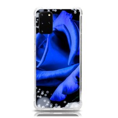 Blue Rose Bloom Blossom Samsung Galaxy S20plus 6 7 Inch Tpu Uv Case by Proyonanggan