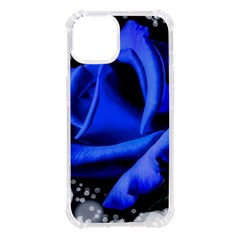 Blue Rose Bloom Blossom Iphone 14 Tpu Uv Print Case by Proyonanggan