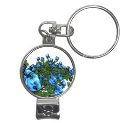 Flowers Roses Rose Nature Bouquet Nail Clippers Key Chain by Proyonanggan