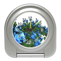 Flowers Roses Rose Nature Bouquet Travel Alarm Clock by Proyonanggan