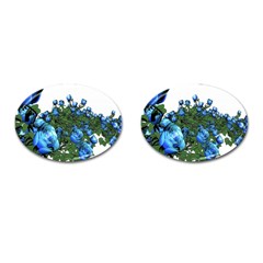 Flowers Roses Rose Nature Bouquet Cufflinks (oval) by Proyonanggan