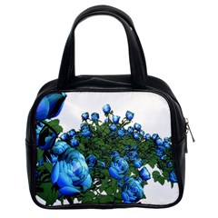 Flowers Roses Rose Nature Bouquet Classic Handbag (two Sides) by Proyonanggan