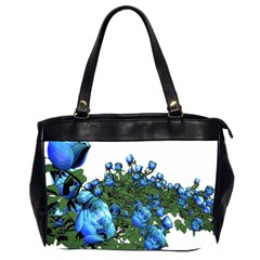 Flowers Roses Rose Nature Bouquet Oversize Office Handbag (2 Sides) by Proyonanggan