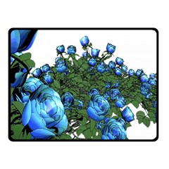 Flowers Roses Rose Nature Bouquet Fleece Blanket (small) by Proyonanggan