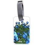 Flowers Roses Rose Nature Bouquet Luggage Tag (two sides) Back