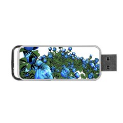 Flowers Roses Rose Nature Bouquet Portable Usb Flash (one Side) by Proyonanggan