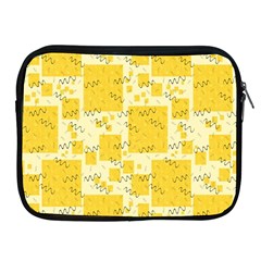 Party Confetti Yellow Squares Apple Ipad 2/3/4 Zipper Cases by Proyonanggan