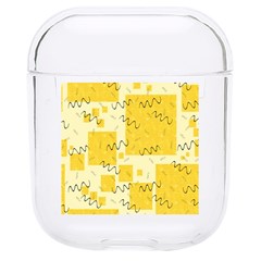 Party Confetti Yellow Squares Hard Pc Airpods 1/2 Case by Proyonanggan