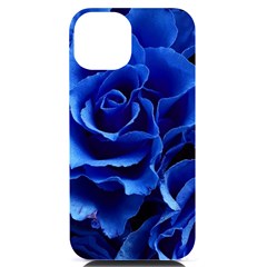 Roses Flowers Plant Romance Iphone 14 Black Uv Print Case by Proyonanggan