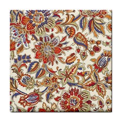 Retro Paisley Patterns, Floral Patterns, Background Tile Coaster by nateshop