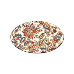 Retro Paisley Patterns, Floral Patterns, Background Sticker Oval (10 Pack) by nateshop