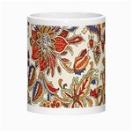 Retro Paisley Patterns, Floral Patterns, Background Morph Mug Center