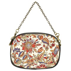 Retro Paisley Patterns, Floral Patterns, Background Chain Purse (two Sides)