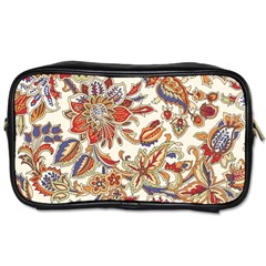 Retro Paisley Patterns, Floral Patterns, Background Toiletries Bag (two Sides) by nateshop