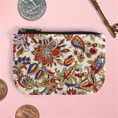 Retro Paisley Patterns, Floral Patterns, Background Mini Coin Purse by nateshop