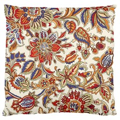 Retro Paisley Patterns, Floral Patterns, Background Large Cushion Case (one Side) by nateshop