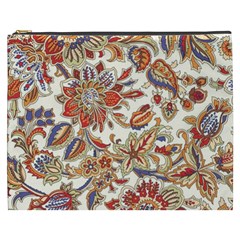 Retro Paisley Patterns, Floral Patterns, Background Cosmetic Bag (xxxl) by nateshop